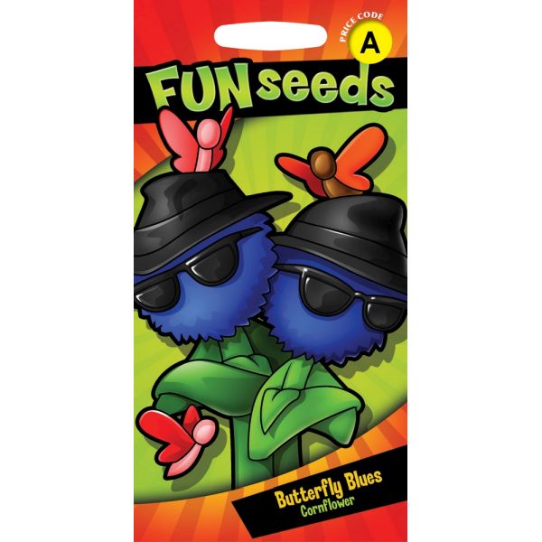 Fun Seeds Butterfly Blues Cornflower Seeds